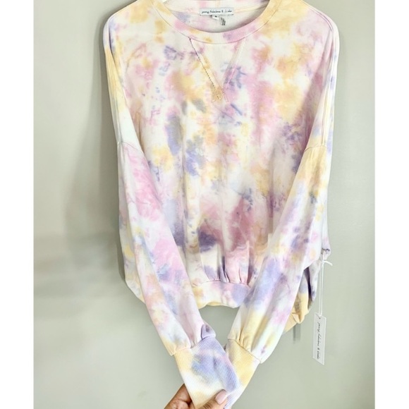 NWT Young Fabulous and Broke Tie Dye Sweater - Picture 6 of 8